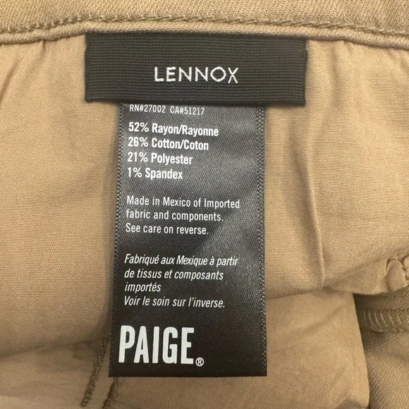 PAIGE Transcend Lennox Slim Jean